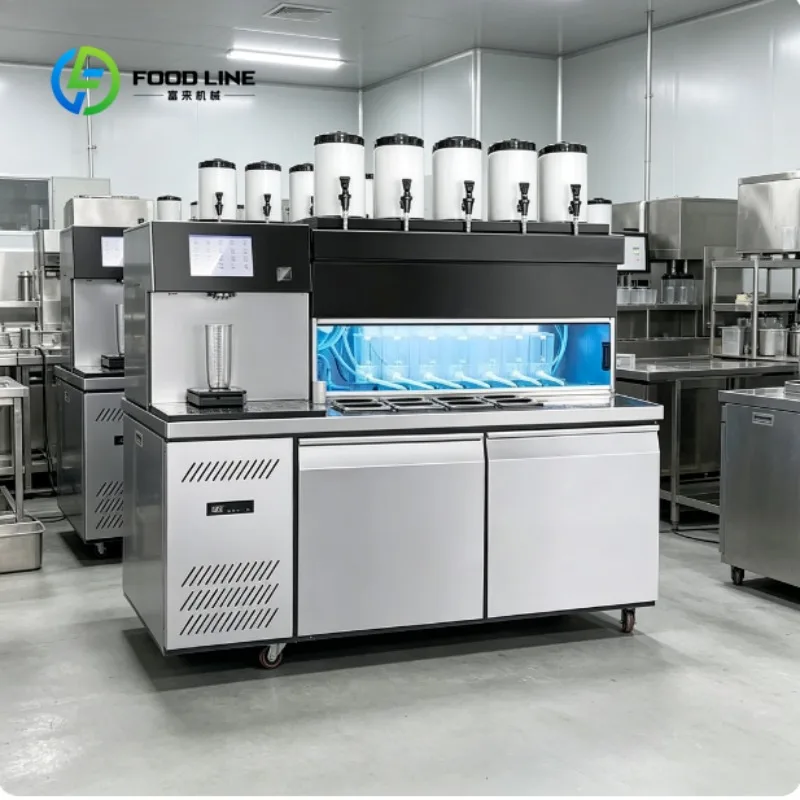 Fully Automatic Milk Tea Machine High Efficiency Commercial Bubble Tea Maker Automatic Beverage Machine
Fully Automatic Milk Tea Machine High Efficiency Commercial Bubble Tea Maker Automatic Beverage Machine