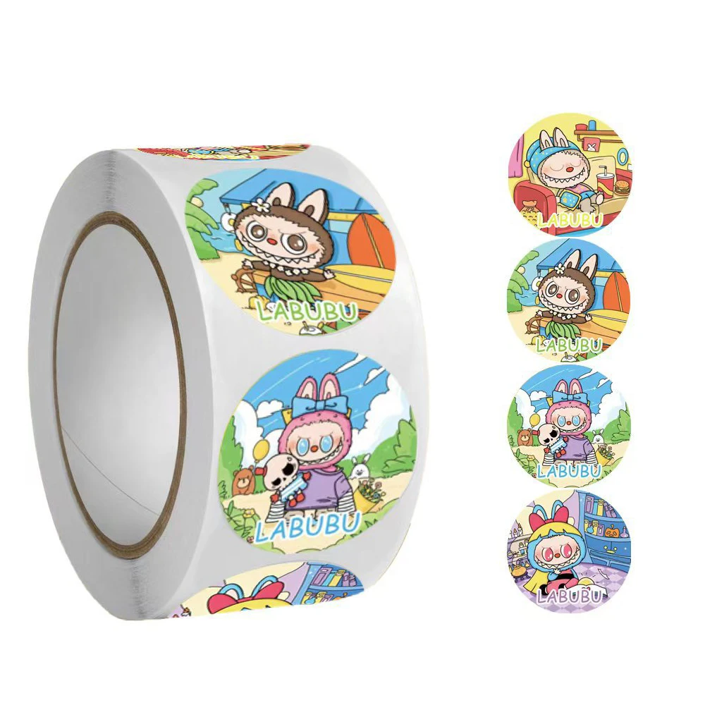 500pcs/roll Cute Labubu Reward Stickers Funny Cartoon Sticker for Kids Toy DIY Phone Laptop Scrapbooking Sealing Labels Decals
500pcs/roll Cute Labubu Reward Stickers Funny Cartoon Sticker for Kids Toy DIY Phone Laptop Scrapbooking Sealing Labels Decals