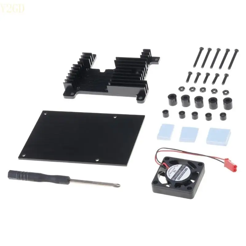Y2GD для 3b Mineboard Aluminum Acloy Curnecure Box Защитный корпус с охлаждающим вентилятором для оранжевого 3b
Y2GD для 3b Mineboard Aluminum Acloy Curnecure Box Защитный корпус с охлаждающим вентилятором для оранжевого 3b