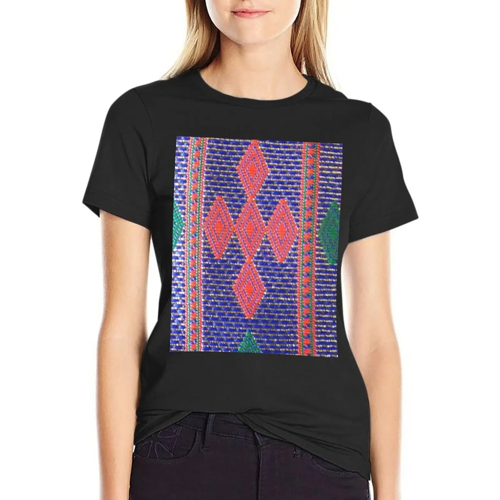 Ethiopian Hand Made Traditional Design.Beautiful,Unique and Different. T-Shirt blacks Women's tops
Ethiopian Hand Made Traditional Design.Beautiful,Unique and Different. T-Shirt blacks Women's tops
