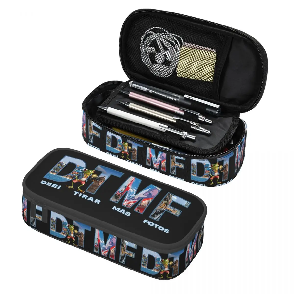 Bads Bunnys Debi Tirar Mas Fotos DTMF Pencil Case Pen Holder Storage Stationery Large Capacity Pen Box Pencil Bag for Kids
Bads Bunnys Debi Tirar Mas Fotos DTMF Pencil Case Pen Holder Storage Stationery Large Capacity Pen Box Pencil Bag for Kids