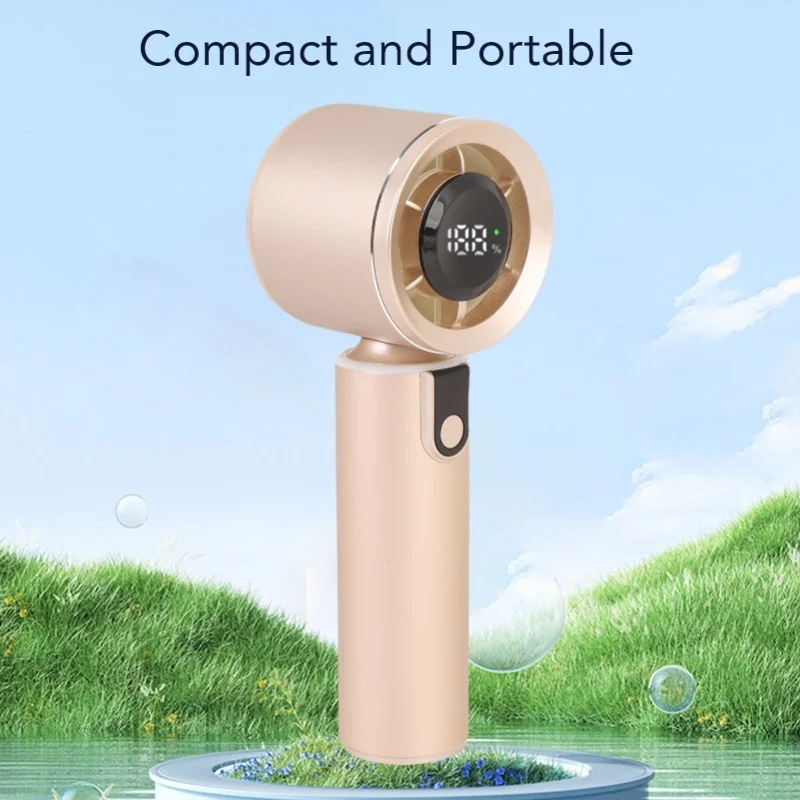 Portable Handheld Fan Colorful Ambiance Lights High Speed Low Noise Rechargeable for Outdoor Cycling Travel Camping
Portable Handheld Fan Colorful Ambiance Lights High Speed Low Noise Rechargeable for Outdoor Cycling Travel Camping
