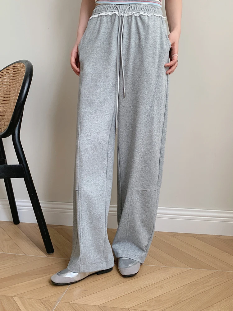 Boran Casual Wide Leg Pants Drawstring Slimming Loose Fit Straight Cut Long Trousers Spring 2026 Natural Waist Cotton Blend
Boran Casual Wide Leg Pants Drawstring Slimming Loose Fit Straight Cut Long Trousers Spring 2026 Natural Waist Cotton Blend