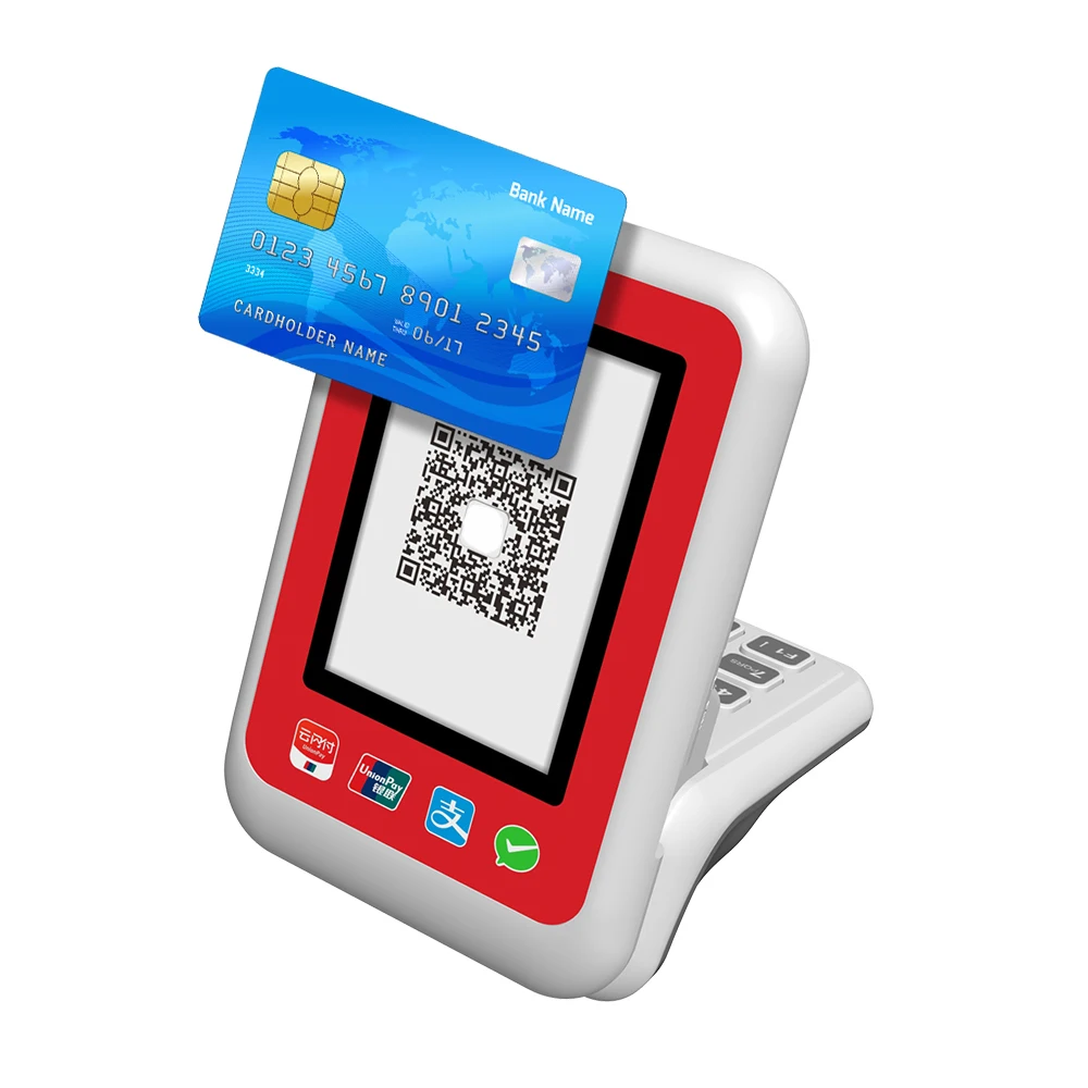 2.4 Inch 4G/WFI/BT Dynamic QR Code Generator Display Payment Terminal with NFC Keyboard Optional Z30
2.4 Inch 4G/WFI/BT Dynamic QR Code Generator Display Payment Terminal with NFC Keyboard Optional Z30