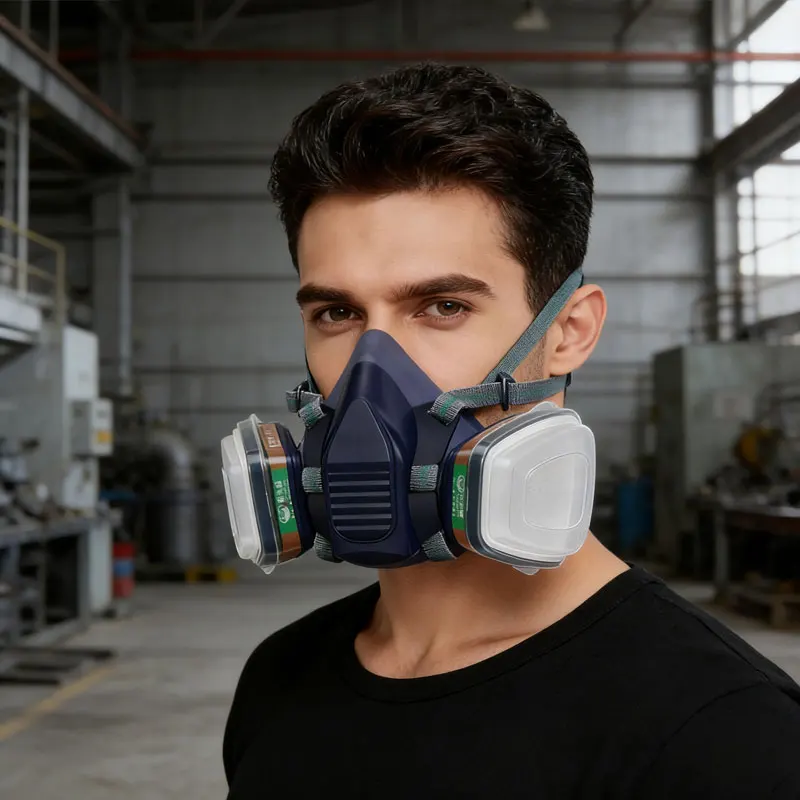 Work Gas Mask Protection Mask Half Full Face Gas Mask Respirator for Chemical Organic Vapor Filters Protection Paint Spray Tool
Work Gas Mask Protection Mask Half Full Face Gas Mask Respirator for Chemical Organic Vapor Filters Protection Paint Spray Tool