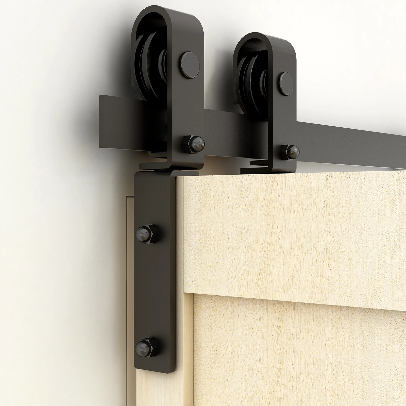 TSMST 3-6.6FT Bi-Folding Sliding Barn Door Hardware Kit Heavy Duty Roller Track Kit for 2 Doors Smoothly Quietly Easy to Install
TSMST 3-6.6FT Bi-Folding Sliding Barn Door Hardware Kit Heavy Duty Roller Track Kit for 2 Doors Smoothly Quietly Easy to Install