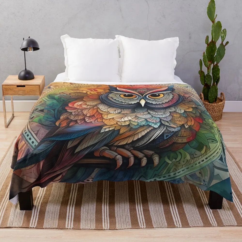 Mandala Owl decor Throw Blanket Luxury Thicken Bed covers Cute Baby Blankets
Mandala Owl decor Throw Blanket Luxury Thicken Bed covers Cute Baby Blankets