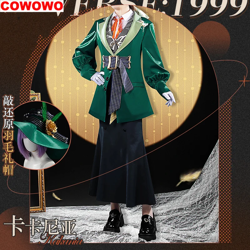 COWOWO Reverse:1999 Kakania Cosplay Costume Cos Game Anime Party Uniform Hallowen Play Role Clothes Clothing New Full Set
COWOWO Reverse:1999 Kakania Cosplay Costume Cos Game Anime Party Uniform Hallowen Play Role Clothes Clothing New Full Set