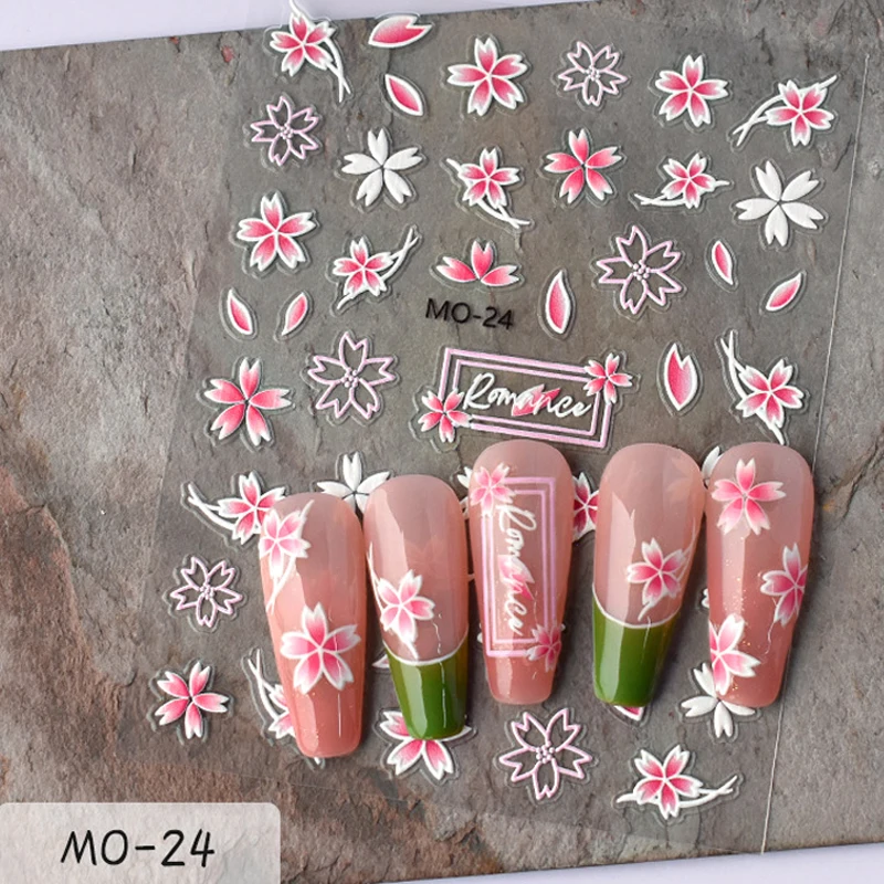 5d Embossed White Pink Bossom Petals Flowers Nail Art Decals Stickers for Nails Art Manicures Tips Decorations Popular Style
5d Embossed White Pink Bossom Petals Flowers Nail Art Decals Stickers for Nails Art Manicures Tips Decorations Popular Style