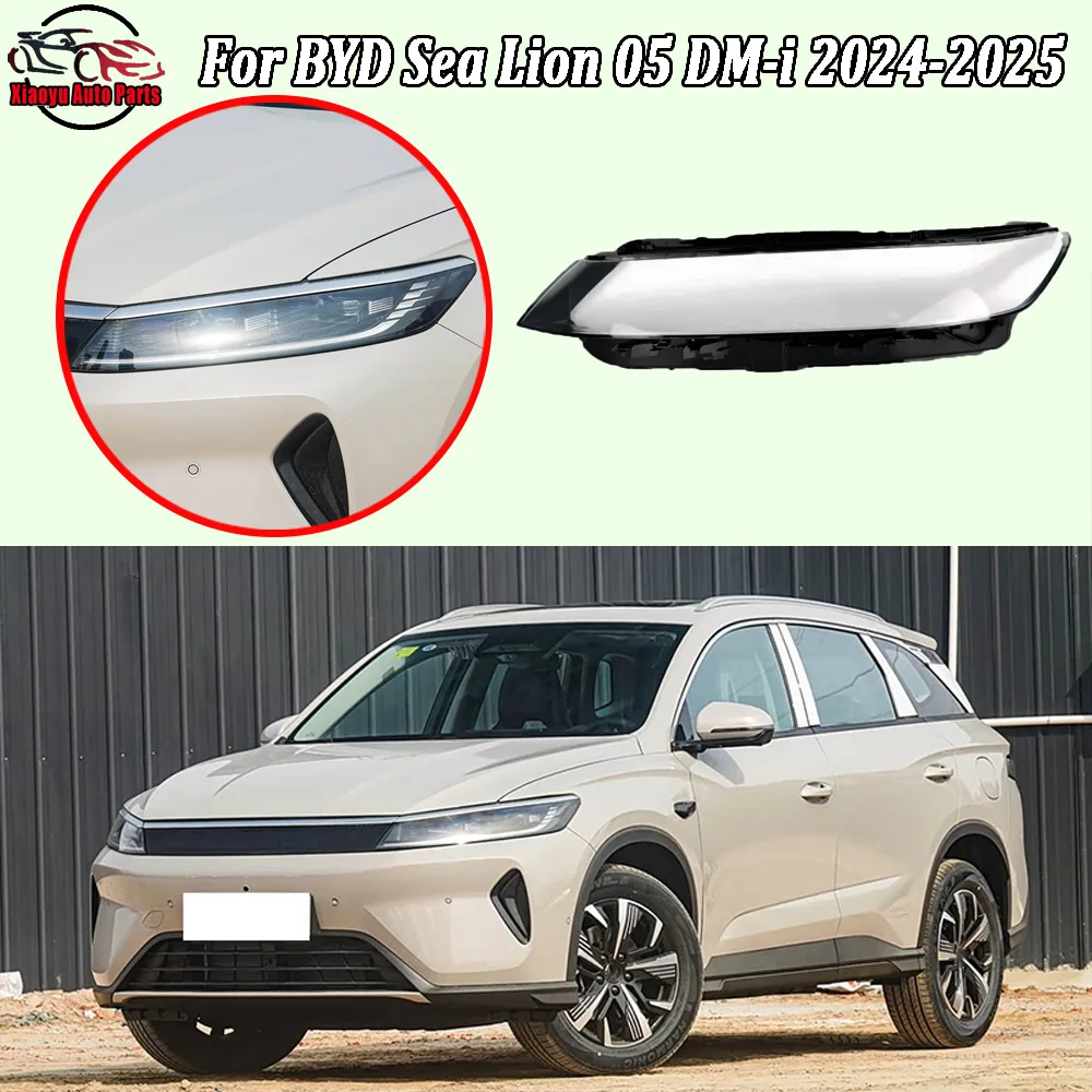 For BYD 2024 2025 Sea Lion 05 DM-i Headlamp Cover Lampshade Lamp Shade Headlight Shell Lens Plexiglass Auto Replacement Parts
For BYD 2024 2025 Sea Lion 05 DM-i Headlamp Cover Lampshade Lamp Shade Headlight Shell Lens Plexiglass Auto Replacement Parts