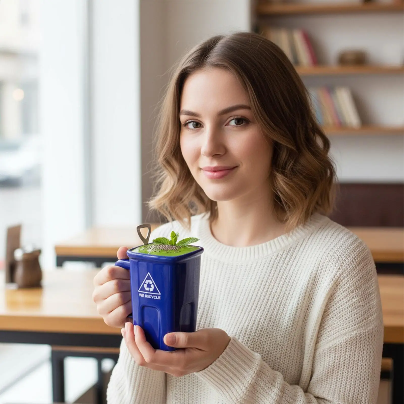 Мусорный бак, кофейная кружка, керамический контейнер для напитков, кружка для молока с ручкой для студентов, учебы, учителей, офиса, ресторана
Мусорный бак, кофейная кружка, керамический контейнер для напитков, кружка для молока с ручкой для студентов, учебы, учителей, офиса, ресторана