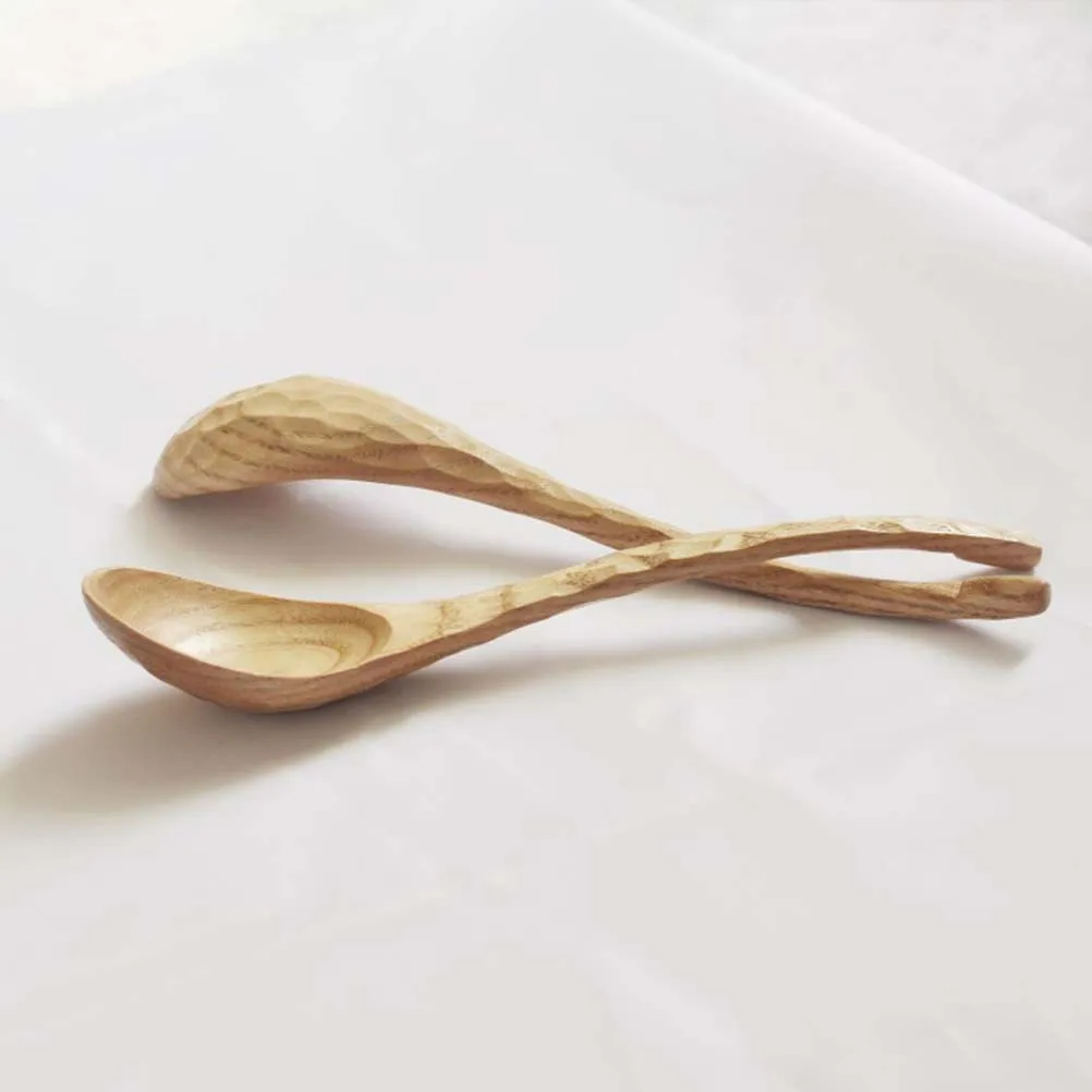 4 Pcs Wooden Spoons Creative Hand Carved Tortoise Shell Pattern Wood Spoons Kitchen Soup Spoons (20x4cm)
4 Pcs Wooden Spoons Creative Hand Carved Tortoise Shell Pattern Wood Spoons Kitchen Soup Spoons (20x4cm)