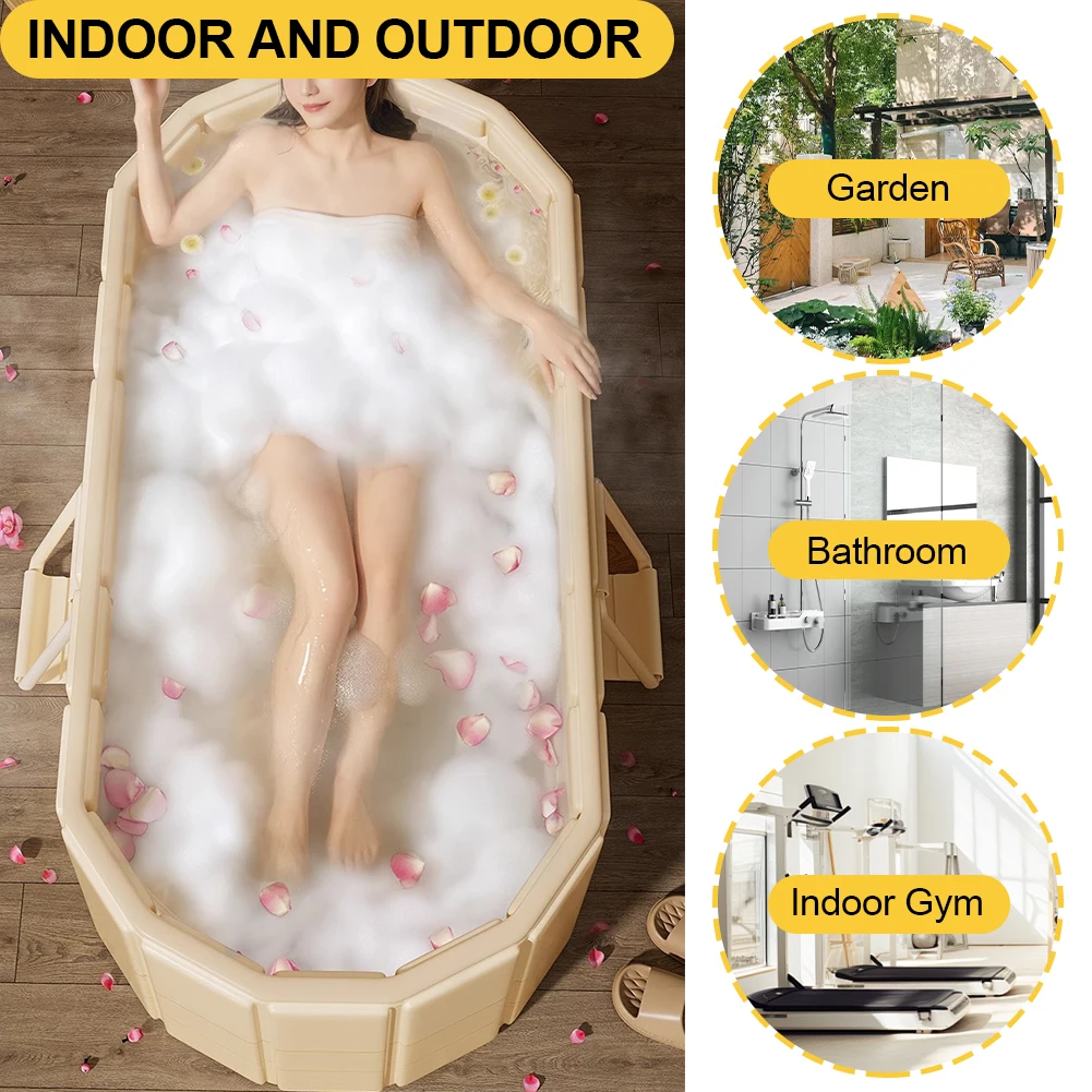Foldable Bath Tub Portable Hot Tub for Adult Kids Full Body Thickened Bath Bucket Large Size Baby Shower Bathtub SPA Soaking Tub
Foldable Bath Tub Portable Hot Tub for Adult Kids Full Body Thickened Bath Bucket Large Size Baby Shower Bathtub SPA Soaking Tub