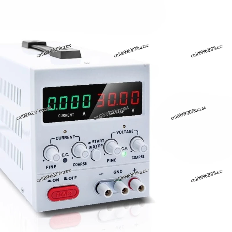 Adjustable DC Regulated Power Supply 30V60V5A10 High-power Digital Display Programming Electroplating Charging Mobile Phone 
Adjustable DC Regulated Power Supply 30V60V5A10 High-power Digital Display Programming Electroplating Charging Mobile Phone