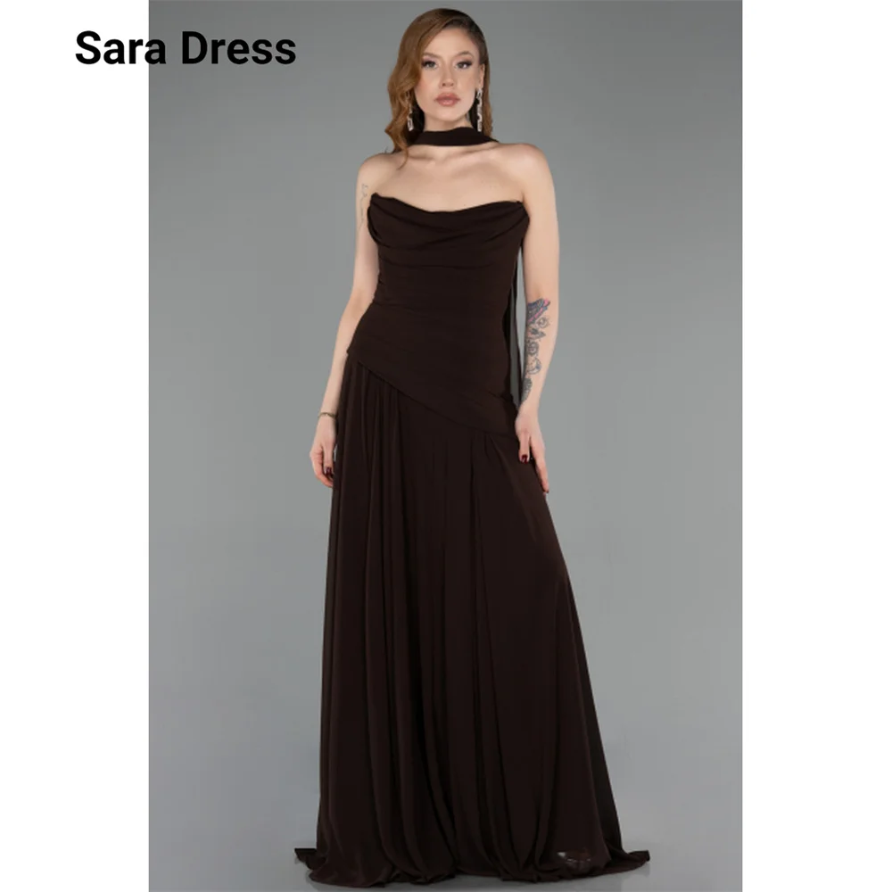 Sara Custom A-line Off-the-shoulder Sleeveless Luxurious Evening Dress 2026 Woman Ball Gowns Luxury Dresses for Luxury Party
Sara Custom A-line Off-the-shoulder Sleeveless Luxurious Evening Dress 2026 Woman Ball Gowns Luxury Dresses for Luxury Party