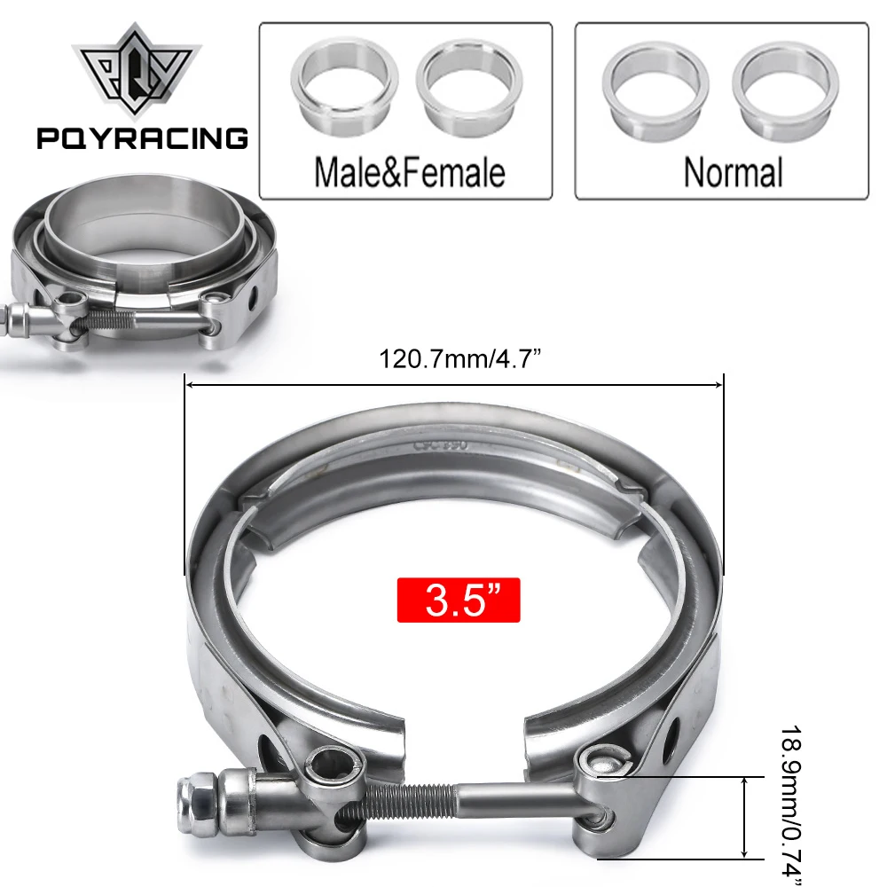 PQY — 3,5-дюймовый комплект фланцев для выхлопных газов из нержавеющей стали SUS 304, V-образный зажим, быстросъемный зажим, мужской и женский фланец или NORMAL TYPE
PQY — 3,5-дюймовый комплект фланцев для выхлопных газов из нержавеющей стали SUS 304, V-образный зажим, быстросъемный зажим, мужской и женский фланец или NORMAL TYPE