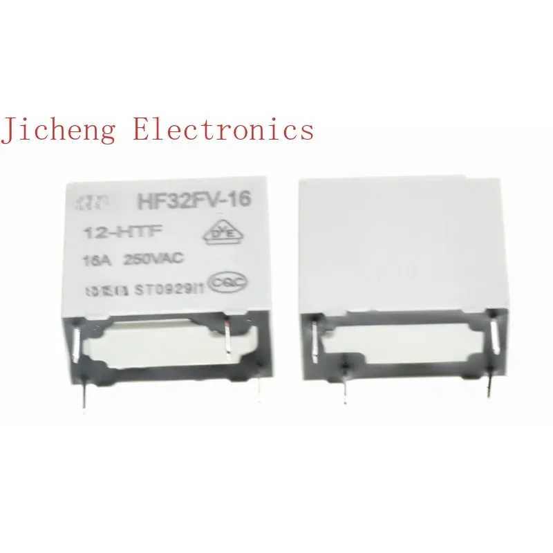 10PCS Relay HF32FV-16-12-HTF 4-pin 16A 250VAC set of normally open standard type
10PCS Relay HF32FV-16-12-HTF 4-pin 16A 250VAC set of normally open standard type