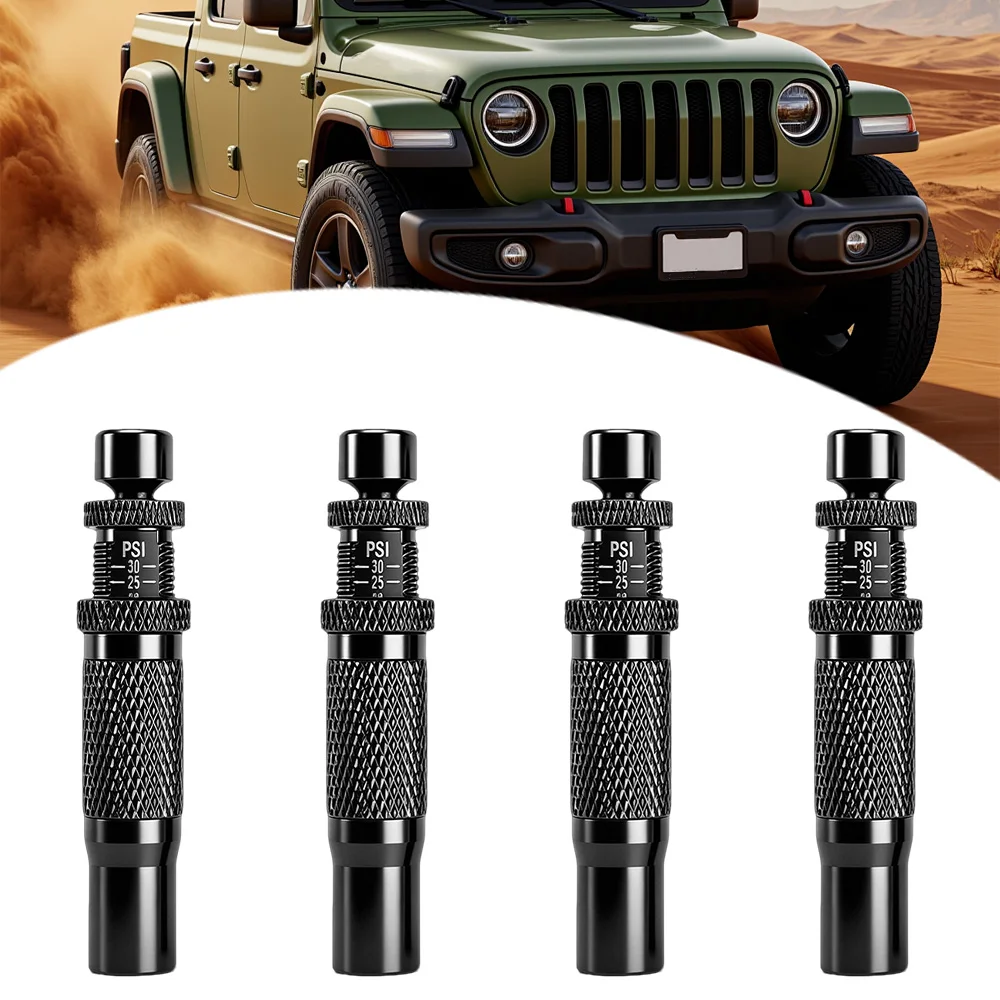 Tire Deflators Easy Twist Pressure Control Offroad Adventure Gear Adjustable Tire Deflators for Vehicles Motorcycle 4 Pack
Tire Deflators Easy Twist Pressure Control Offroad Adventure Gear Adjustable Tire Deflators for Vehicles Motorcycle 4 Pack