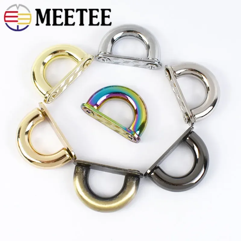 5/10/20pcs Meetee 13mm Metal D Ring Buckles Arch Bridge Clasp Scrws Connection Bags Strap Hook DIY Sewing Hardware Accessories
5/10/20pcs Meetee 13mm Metal D Ring Buckles Arch Bridge Clasp Scrws Connection Bags Strap Hook DIY Sewing Hardware Accessories