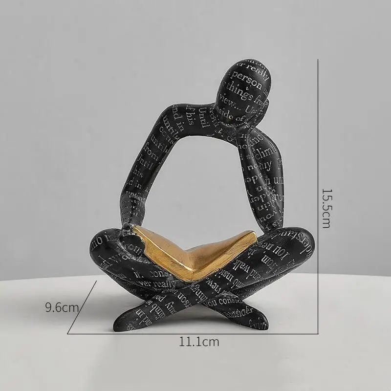 Alphabet People Reading Sitting Posture Abstract Model Toy Resin Phone Holder Home Decoration Ornament Handicraft Toy Gift
Alphabet People Reading Sitting Posture Abstract Model Toy Resin Phone Holder Home Decoration Ornament Handicraft Toy Gift