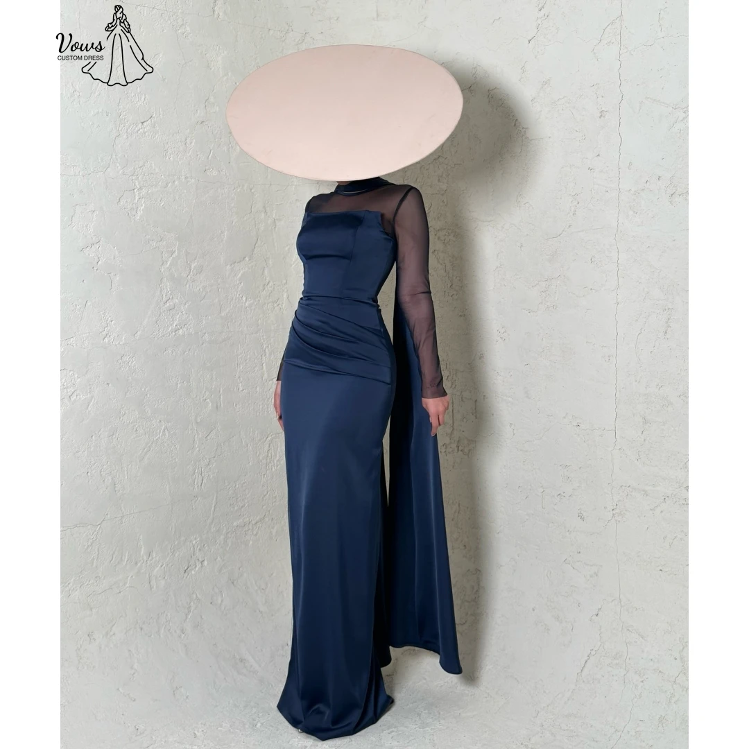 Vows Custom Made Luxury Prom Dress 2025 Satin Cloth Robe De Cocktail Femme Luxury Women's Elegant Party Dress Fishtail Skirt
Vows Custom Made Luxury Prom Dress 2025 Satin Cloth Robe De Cocktail Femme Luxury Women's Elegant Party Dress Fishtail Skirt