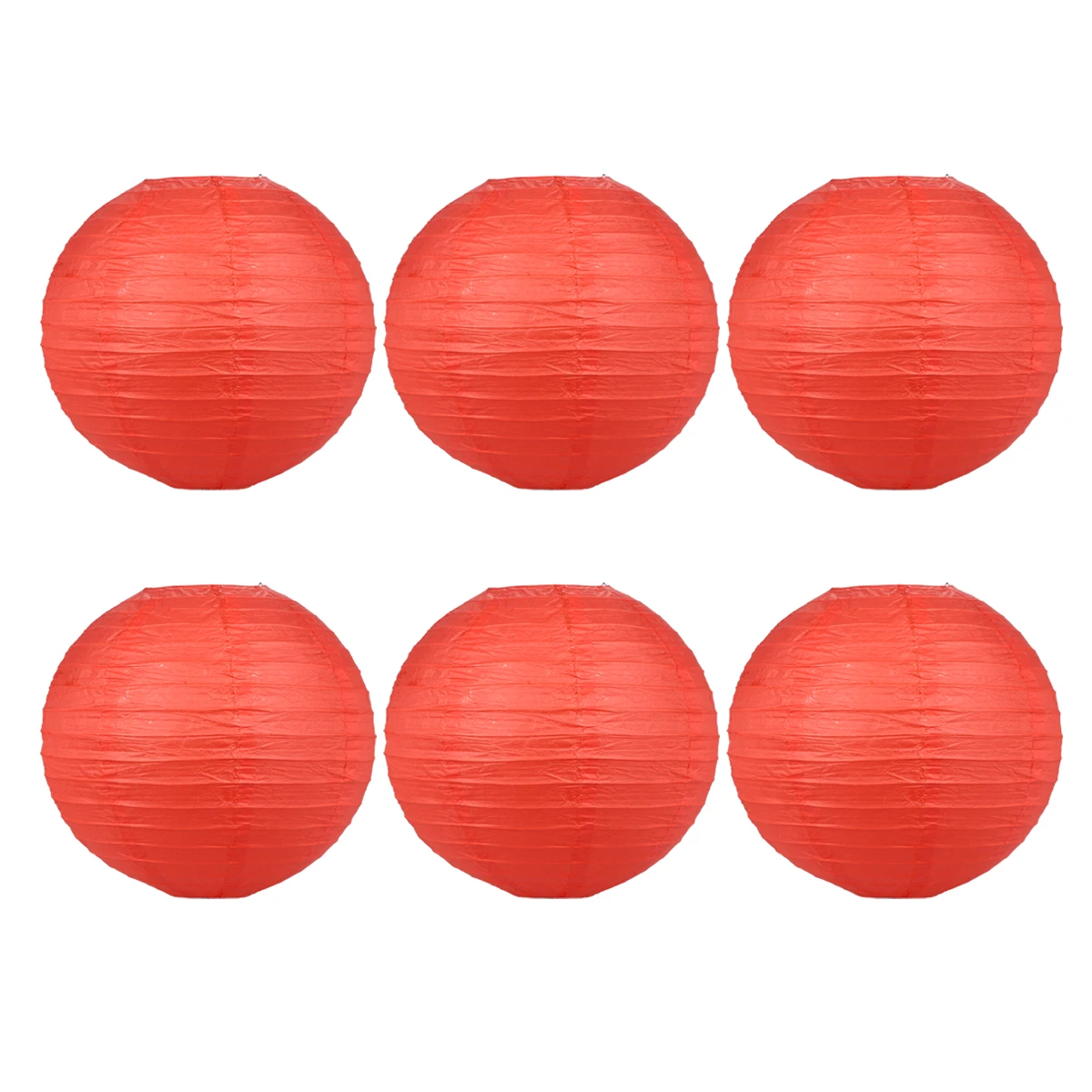 6pcs Paper Lanterns Decorative Red Chinese Celebration Traditional Hanging Lanterns for Festival Party Indoor Outdoor
6pcs Paper Lanterns Decorative Red Chinese Celebration Traditional Hanging Lanterns for Festival Party Indoor Outdoor