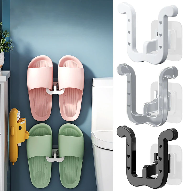 Practical Shoes Rack Slippers Rack No Punching Bathroom Slipper Hook Toilet Drainage Rack Wall-mounted Bathroom Slipper Rack
Practical Shoes Rack Slippers Rack No Punching Bathroom Slipper Hook Toilet Drainage Rack Wall-mounted Bathroom Slipper Rack