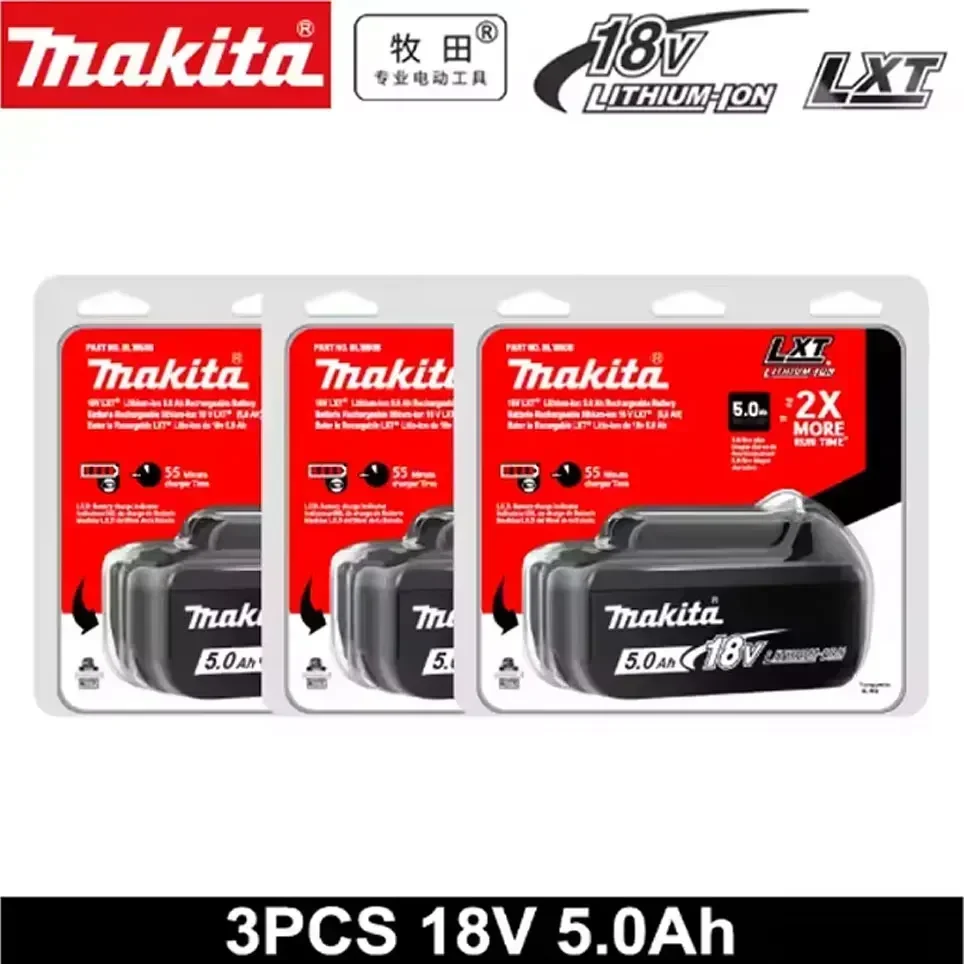 Genuine Makita 18V Battery 6ah,With Battery Indicator Rechargeable Makita Battery,BL1830 BL1840 BL1850 Power Tool Battery
Genuine Makita 18V Battery 6ah,With Battery Indicator Rechargeable Makita Battery,BL1830 BL1840 BL1850 Power Tool Battery