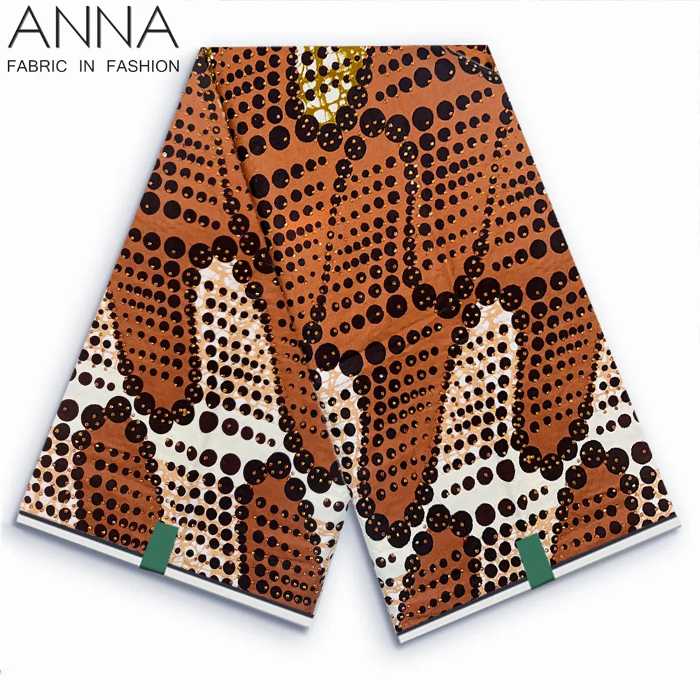 Veritable Hollandais Dutch African Wax Fabric Ankara Block Print Soft Pagne Africa 6 yards 100% cotton Rhinestone Materials VP4
Veritable Hollandais Dutch African Wax Fabric Ankara Block Print Soft Pagne Africa 6 yards 100% cotton Rhinestone Materials VP4