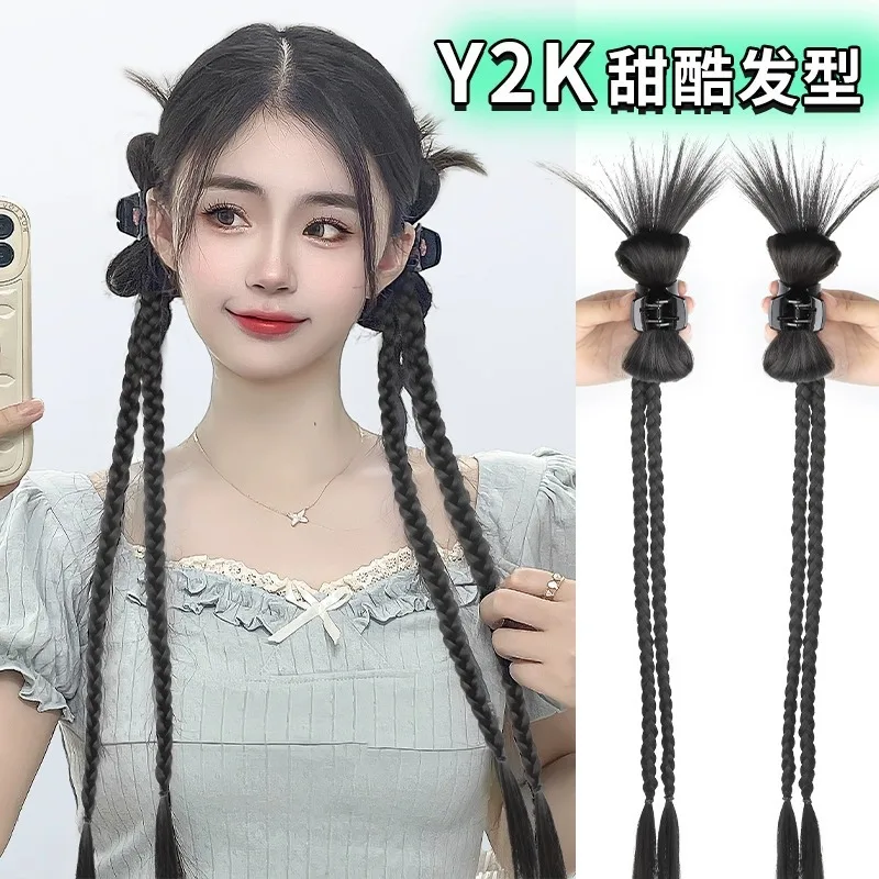Women with long hairy2kChicken Feather Claw Clip Boxing Braids Millennial Hot Girl Braids Ponytail Bowknot Braids
Women with long hairy2kChicken Feather Claw Clip Boxing Braids Millennial Hot Girl Braids Ponytail Bowknot Braids
