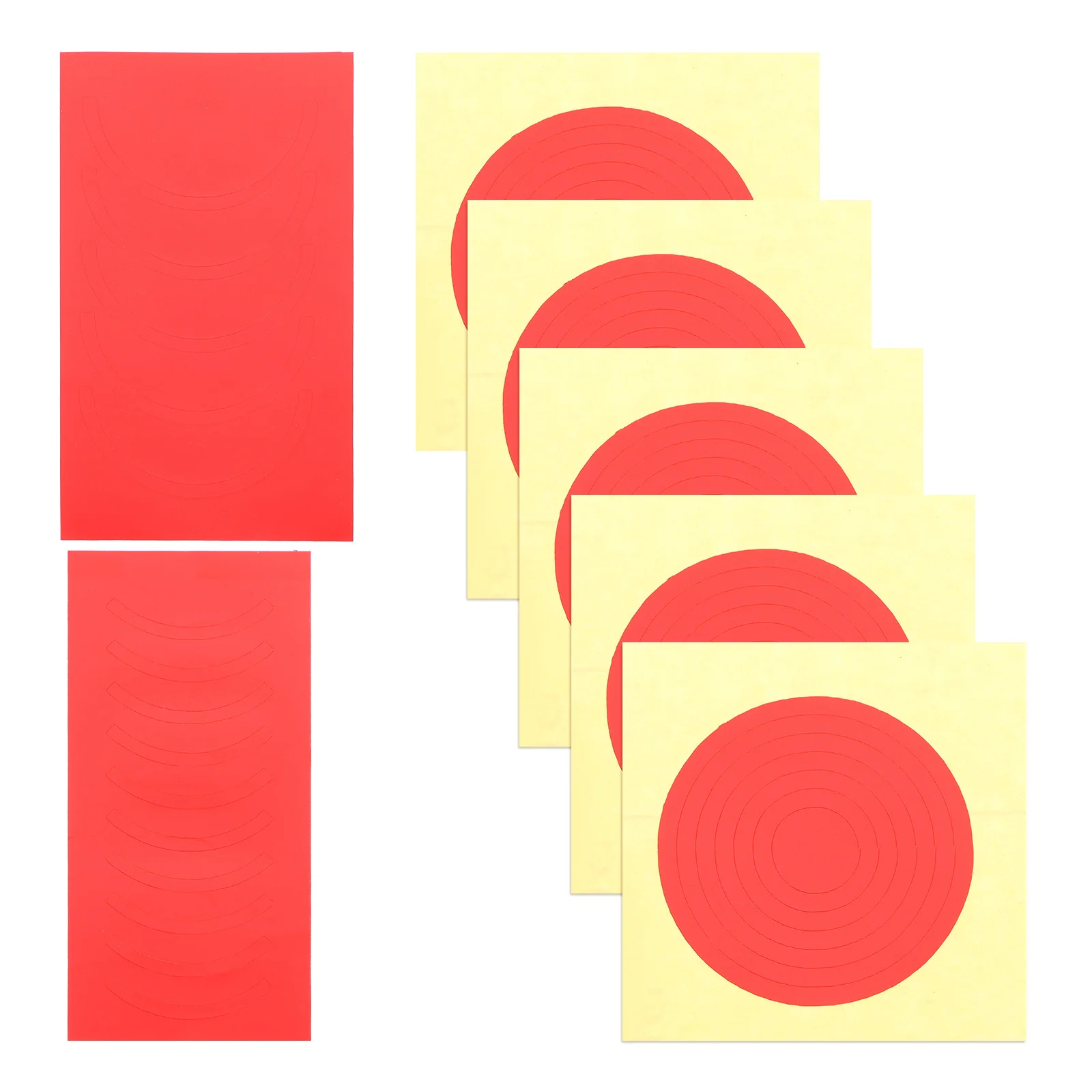 7 Sheets 5cm Yellow Pressure Gauge Stickers Waterproof Reflective Adhesive Labels Indication Decals Gauge Accessories Practical
7 Sheets 5cm Yellow Pressure Gauge Stickers Waterproof Reflective Adhesive Labels Indication Decals Gauge Accessories Practical