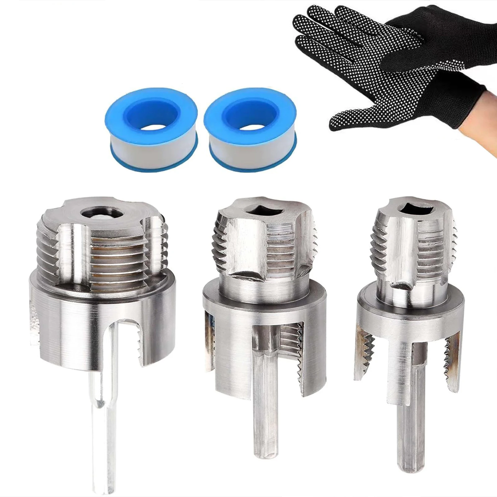 4 In 1 Water Pipe Wrench Wear Resist Pipe Threading Wrench Internal & External Threading Tool PVC PPR Thread Cutting Tools
4 In 1 Water Pipe Wrench Wear Resist Pipe Threading Wrench Internal & External Threading Tool PVC PPR Thread Cutting Tools