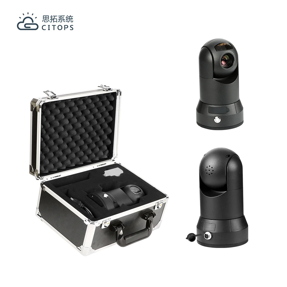 CITOPS Smart Movable PTZ 2k HD Camera 4G GPS WiFi Video Monitoring System 5000mA Battery IP65 Traffic Accident Recording System
CITOPS Smart Movable PTZ 2k HD Camera 4G GPS WiFi Video Monitoring System 5000mA Battery IP65 Traffic Accident Recording System
