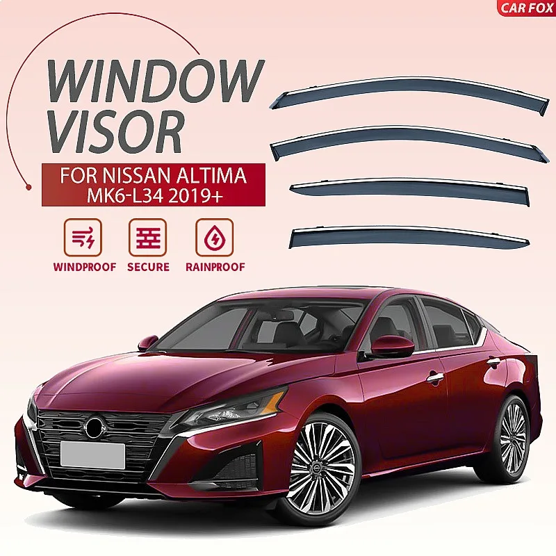 For Nissan TEANA Altima 2003-2019 Car Window Visor Rain Sun Shade Side Shield Awning Accessories
For Nissan TEANA Altima 2003-2019 Car Window Visor Rain Sun Shade Side Shield Awning Accessories