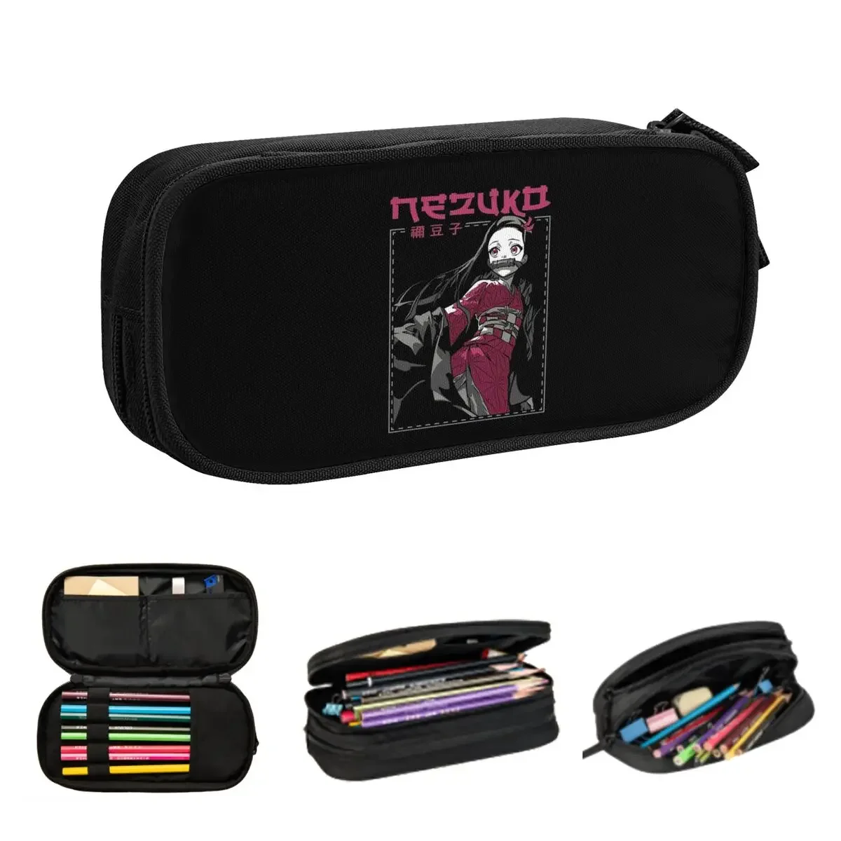Nezuko Kimono Demon Slayer Kimetsu No Yaiba Anime Pencil Cases for Students School Pen Box Pencil Bag Big Capacity Pencil Pouch
Nezuko Kimono Demon Slayer Kimetsu No Yaiba Anime Pencil Cases for Students School Pen Box Pencil Bag Big Capacity Pencil Pouch