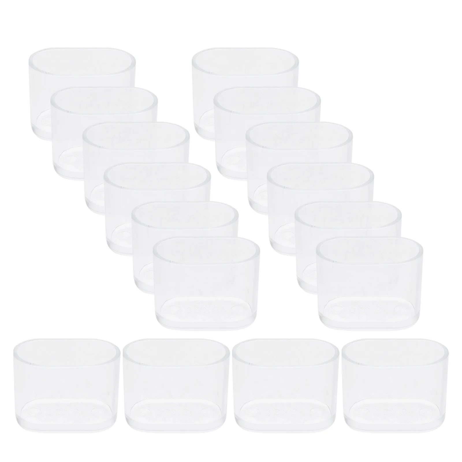 16Pcs Oval Chair Leg Caps Transparent PVC Furniture Leg Floor Protectors Anti Slip Pads for Hardwood Floors Feet for Furniture
16Pcs Oval Chair Leg Caps Transparent PVC Furniture Leg Floor Protectors Anti Slip Pads for Hardwood Floors Feet for Furniture