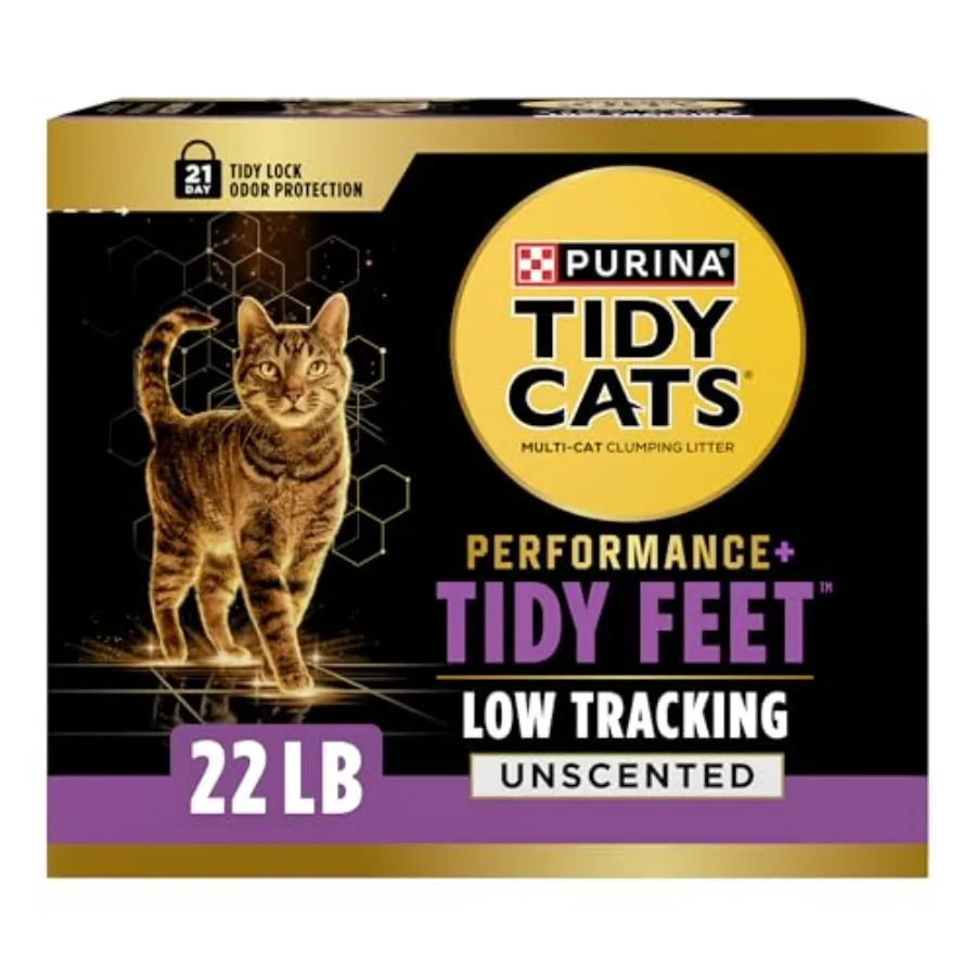 Performance Plus Feet Unscented Low Tracking, Clumping, Odor Control Kitty Litter - 22 lb. Box
Performance Plus Feet Unscented Low Tracking, Clumping, Odor Control Kitty Litter - 22 lb. Box
