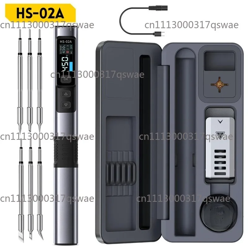 Intelligent welding station 100W electric soldering iron adjustable constant temperature fast welding tool set
Intelligent welding station 100W electric soldering iron adjustable constant temperature fast welding tool set