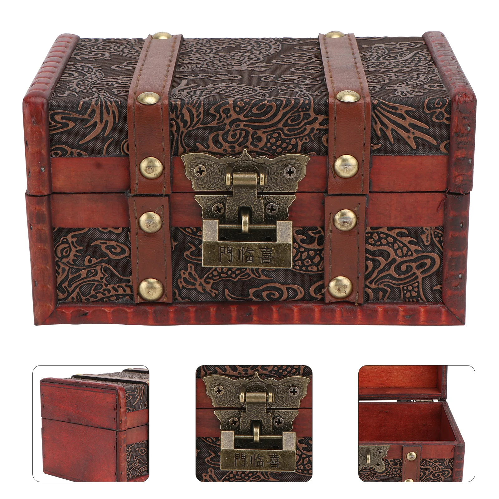 1 шт. деревянная шкатулка для драгоценностей, винтажный контейнер для хранения, темно-красный, изысканное качество изготовления, безопасный прочный деревянный ящик для хранения
1 шт. деревянная шкатулка для драгоценностей, винтажный контейнер для хранения, темно-красный, изысканное качество изготовления, безопасный прочный деревянный ящик для хранения