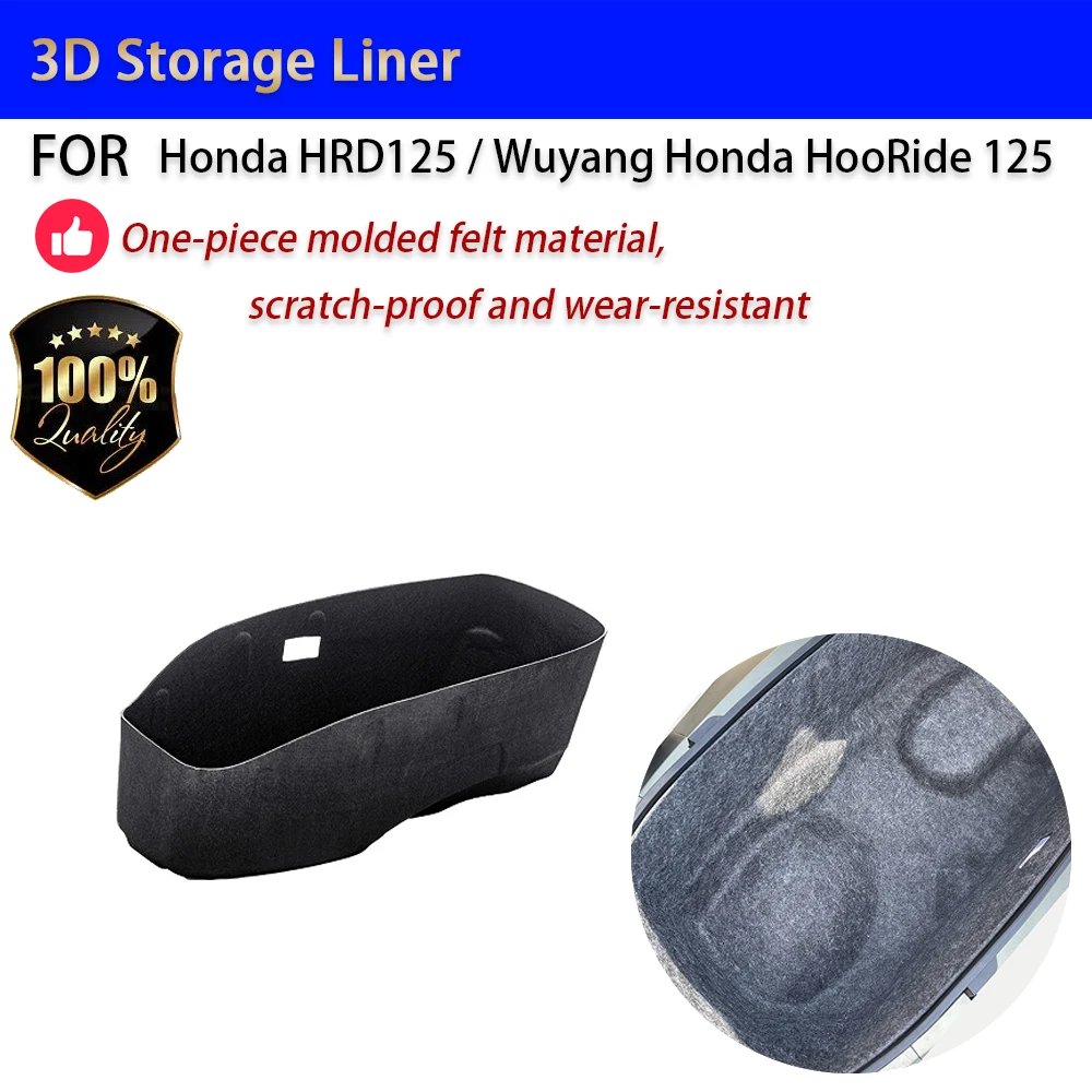 For Honda HRD125 3D Storage Liner Felt Material Scratch-Proof Anti-Slip Seat Bucket Mat Accesorios Moto Accessori Moto
For Honda HRD125 3D Storage Liner Felt Material Scratch-Proof Anti-Slip Seat Bucket Mat Accesorios Moto Accessori Moto