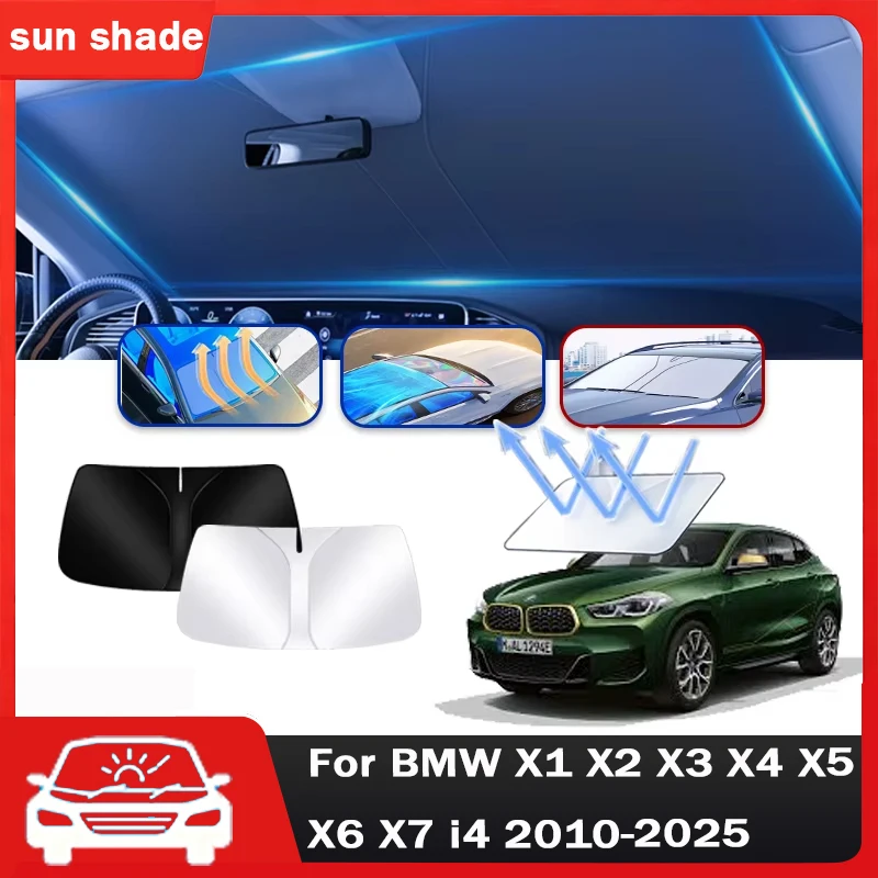 For BMW X1 X2 X3 X4 X5 X6 X7 i4 2010-2025 2022 Car Sun Visor Auto Front Windshield Sunshade Heat Insulation Summer Accessories
For BMW X1 X2 X3 X4 X5 X6 X7 i4 2010-2025 2022 Car Sun Visor Auto Front Windshield Sunshade Heat Insulation Summer Accessories