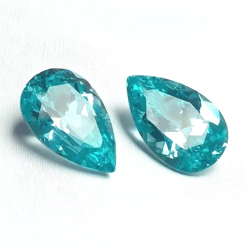 H-Paraiba Pear Cut Lab Grown VVS1 Loose Gemstone For Ring Earrings Jewelry Making Selectable AGL Certificate
H-Paraiba Pear Cut Lab Grown VVS1 Loose Gemstone For Ring Earrings Jewelry Making Selectable AGL Certificate