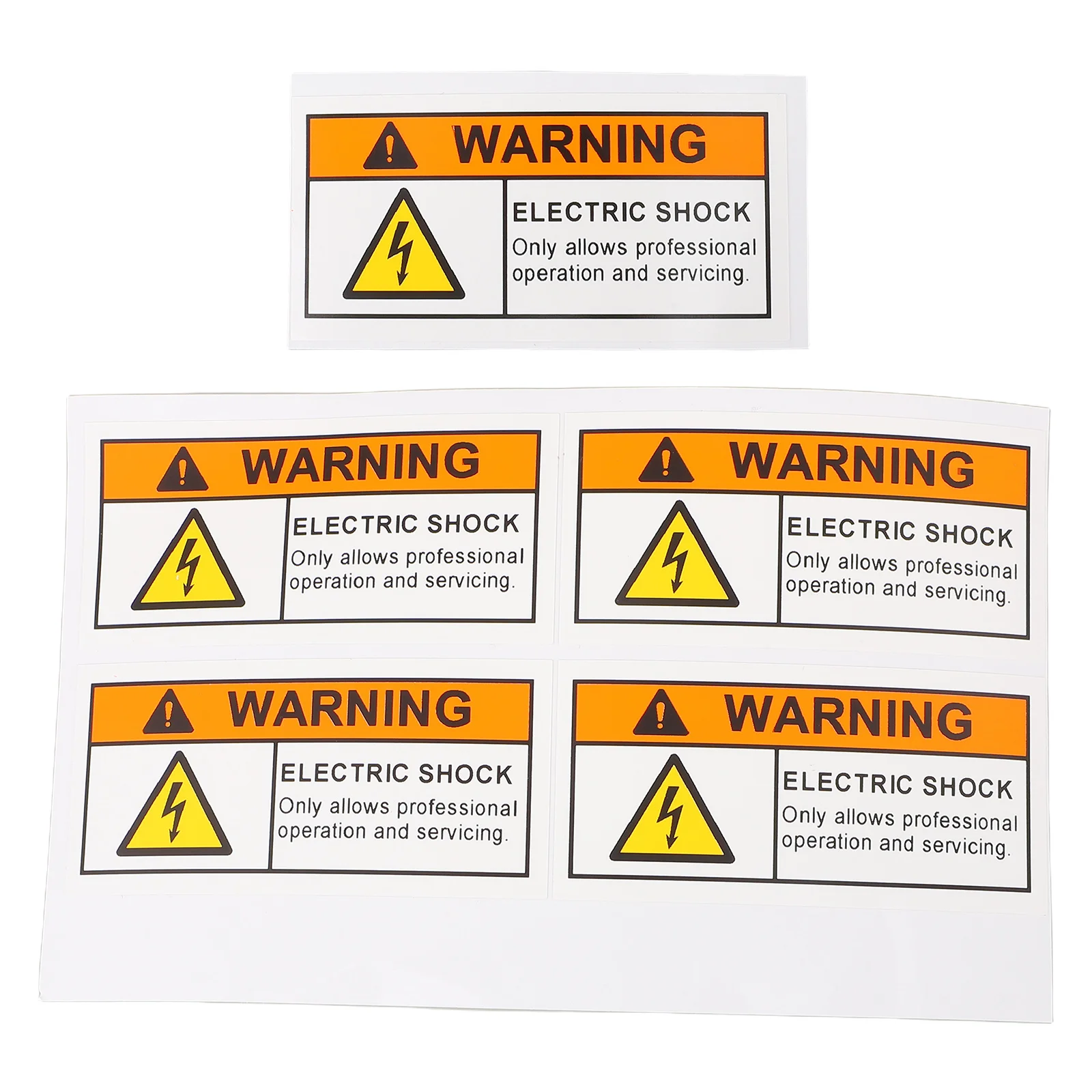 5pcs Electric Shocks Warning Sticker High Voltage Safety Sign For Electrical Office Durable Industrial Warning
5pcs Electric Shocks Warning Sticker High Voltage Safety Sign For Electrical Office Durable Industrial Warning