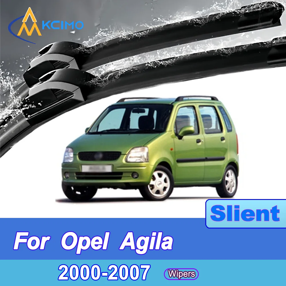 For Opel Agila H00 2000-2007 Vauxhall Agila Front Windshield Wiper Blades 2pcs Slient Rain Windscreen Window Accessories
For Opel Agila H00 2000-2007 Vauxhall Agila Front Windshield Wiper Blades 2pcs Slient Rain Windscreen Window Accessories