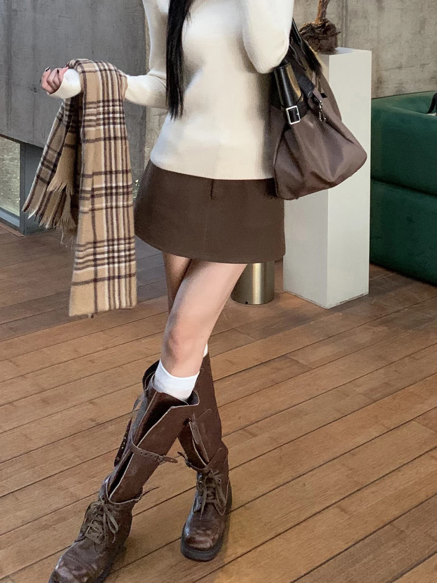 Red Celebri A-Line Skirt Women's 2026 New Spring Season Wrap around Skirt Super Cute Small Size Woolen ort Skirt
Red Celebri A-Line Skirt Women's 2026 New Spring Season Wrap around Skirt Super Cute Small Size Woolen ort Skirt