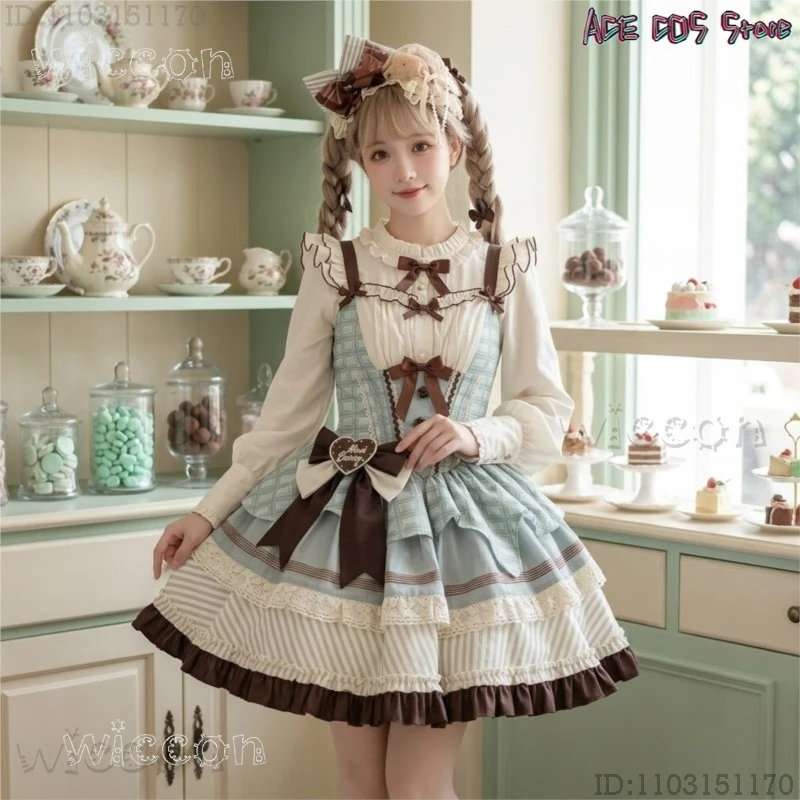 Halloween Cosplays Y2K Harajuku Sweet Lolita Slim Dress – Lace Plaid Patchwork Strap Dress, 2000s Vintage Kawaii Party Outfit
Halloween Cosplays Y2K Harajuku Sweet Lolita Slim Dress – Lace Plaid Patchwork Strap Dress, 2000s Vintage Kawaii Party Outfit
