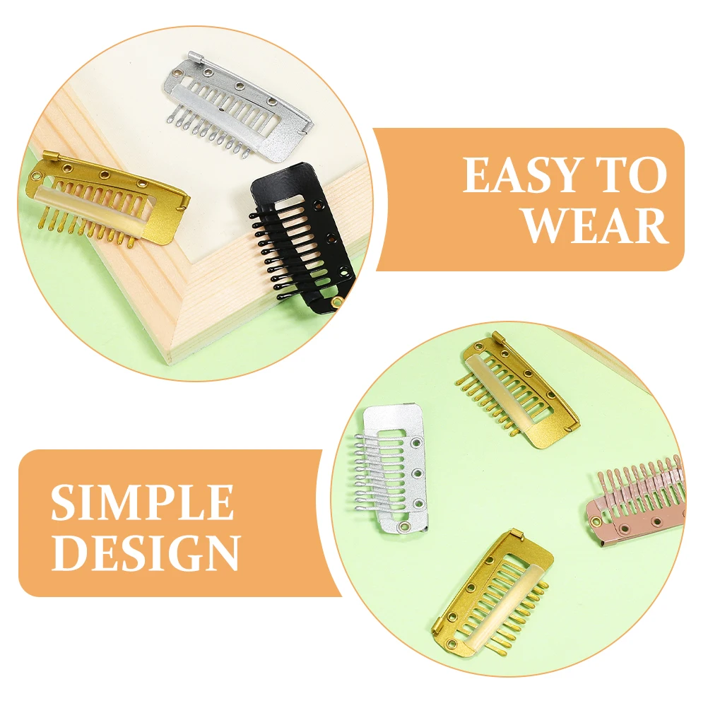 20pcs Clips Metal Hairpin 36MM Black Silver DIY Beret Fixing Extensions Secure Wigs Long Term Use Hidden Clean
20pcs Clips Metal Hairpin 36MM Black Silver DIY Beret Fixing Extensions Secure Wigs Long Term Use Hidden Clean