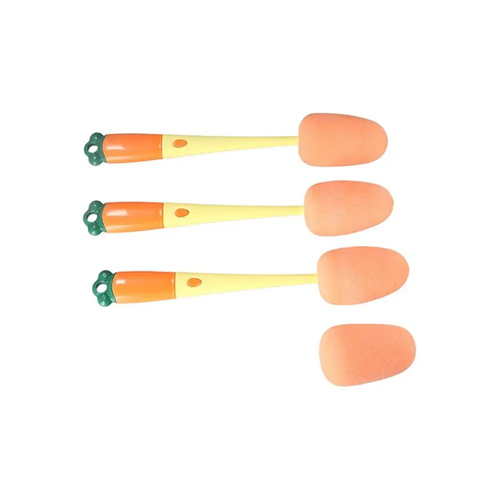 Rotation Soft Head Handheld Carrot Water Cup Cleaning Tool 3 In 1 Bottle Brush Set Bottle Cleaning Brush Baby Bottle Brush Set
Rotation Soft Head Handheld Carrot Water Cup Cleaning Tool 3 In 1 Bottle Brush Set Bottle Cleaning Brush Baby Bottle Brush Set