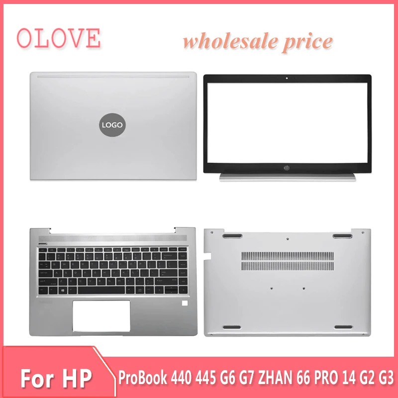 New For HP ProBook 440 445 G6 G7 ZHAN 66 PRO 14 G2 G3 Laptop LCD Back Cover Front Bezel Upper Palmrest Bottom Base Case Keyboard
New For HP ProBook 440 445 G6 G7 ZHAN 66 PRO 14 G2 G3 Laptop LCD Back Cover Front Bezel Upper Palmrest Bottom Base Case Keyboard