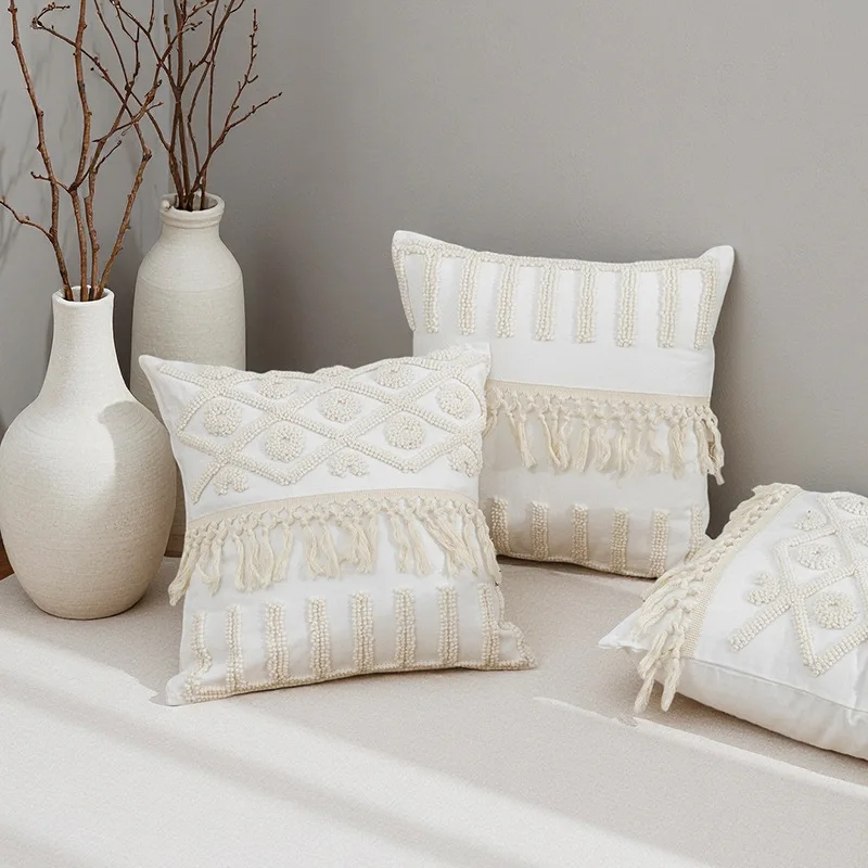 45x45CM Throw Cushion Cover Bohemian Throw Pillow Ferrule Fleece Embroidery Living Room Bedroom Sofa Comfortable Throw Pillow
45x45CM Throw Cushion Cover Bohemian Throw Pillow Ferrule Fleece Embroidery Living Room Bedroom Sofa Comfortable Throw Pillow